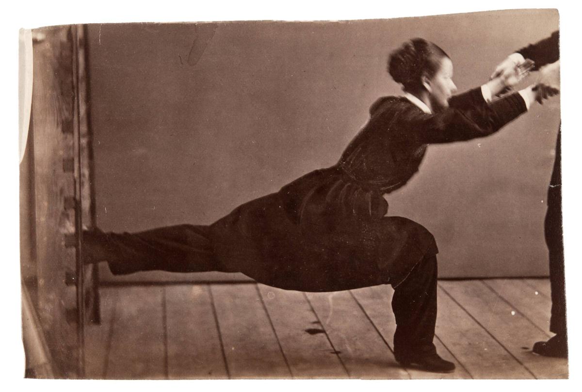 Titel saknas. Ur serien Gymnastik