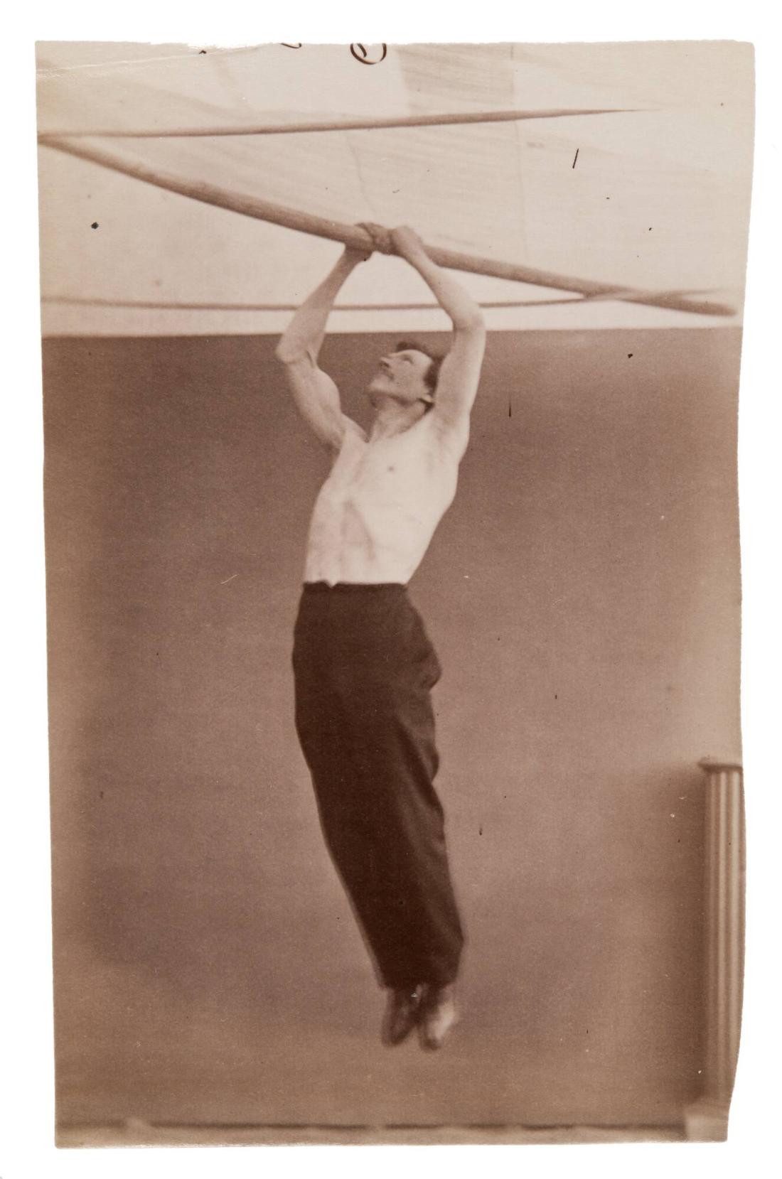 Titel saknas. Ur serien Gymnastik