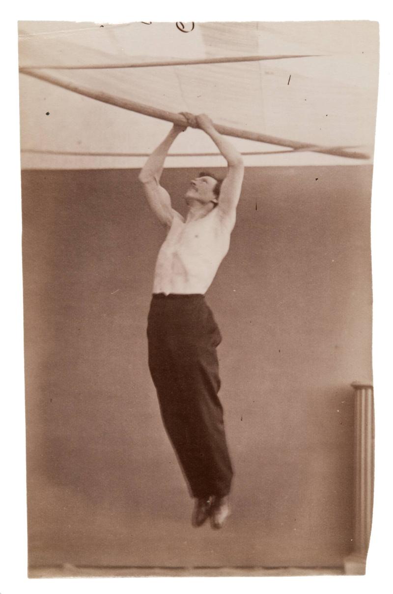 Titel saknas. Ur serien Gymnastik