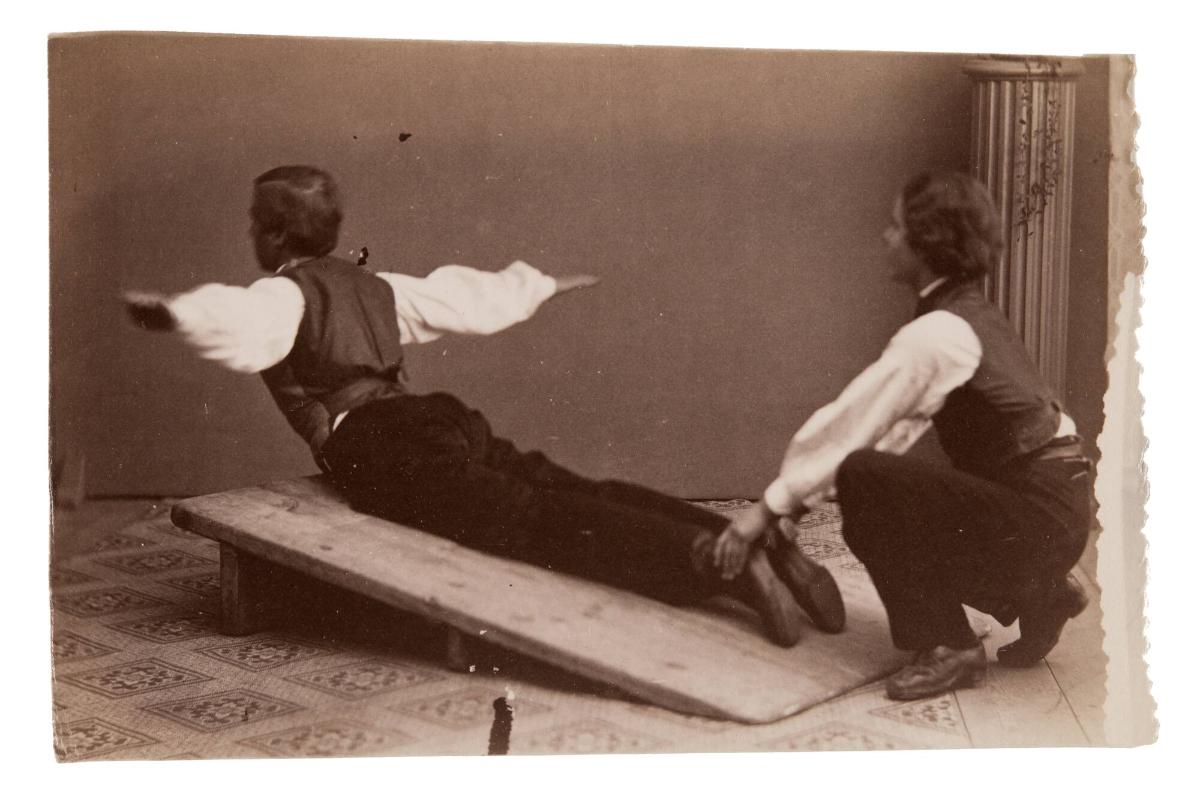 Titel saknas. Ur serien Gymnastik