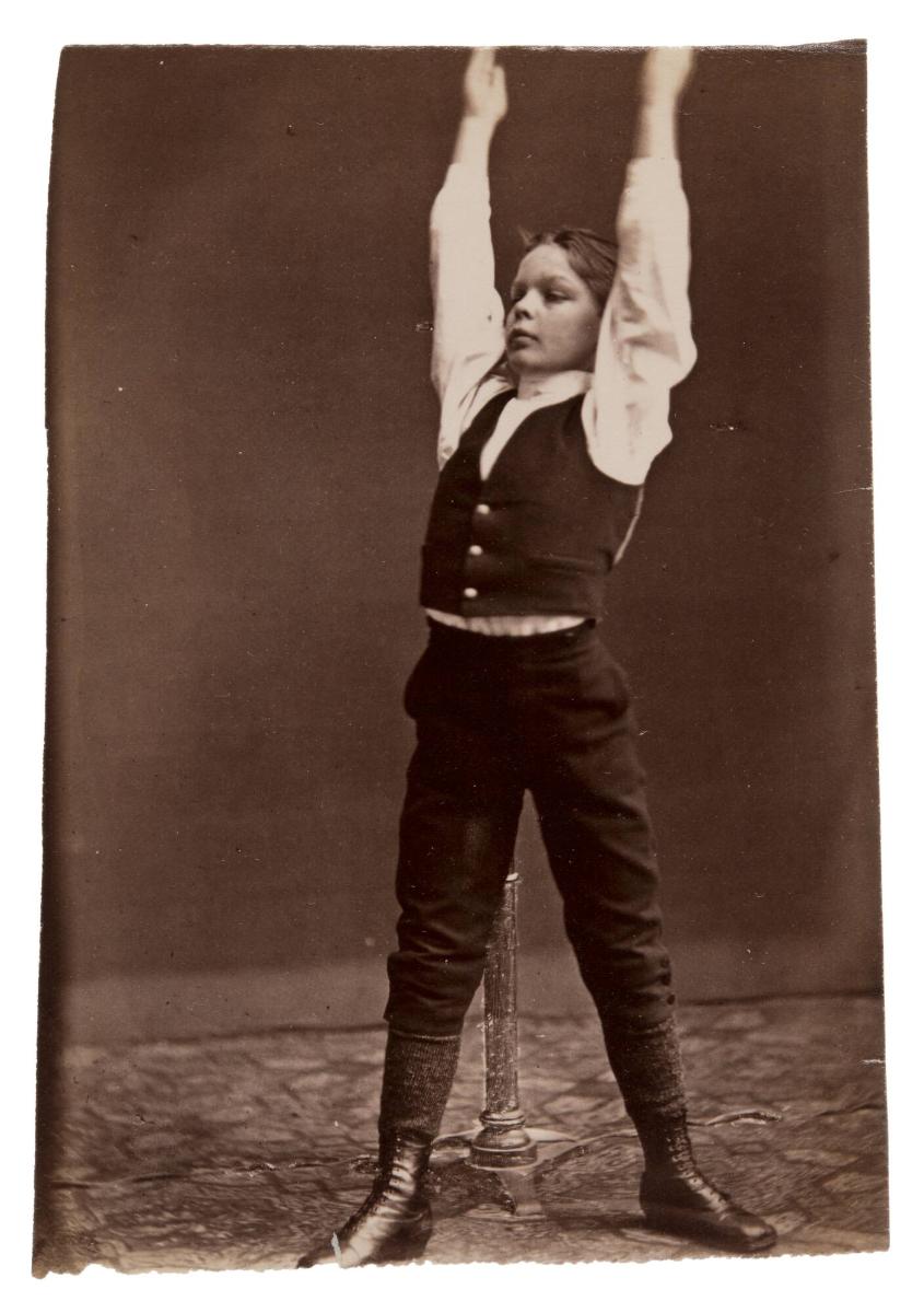 Titel saknas. Ur serien Gymnastik