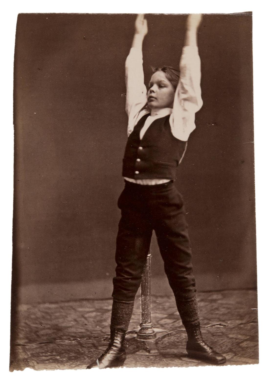 Titel saknas. Ur serien Gymnastik