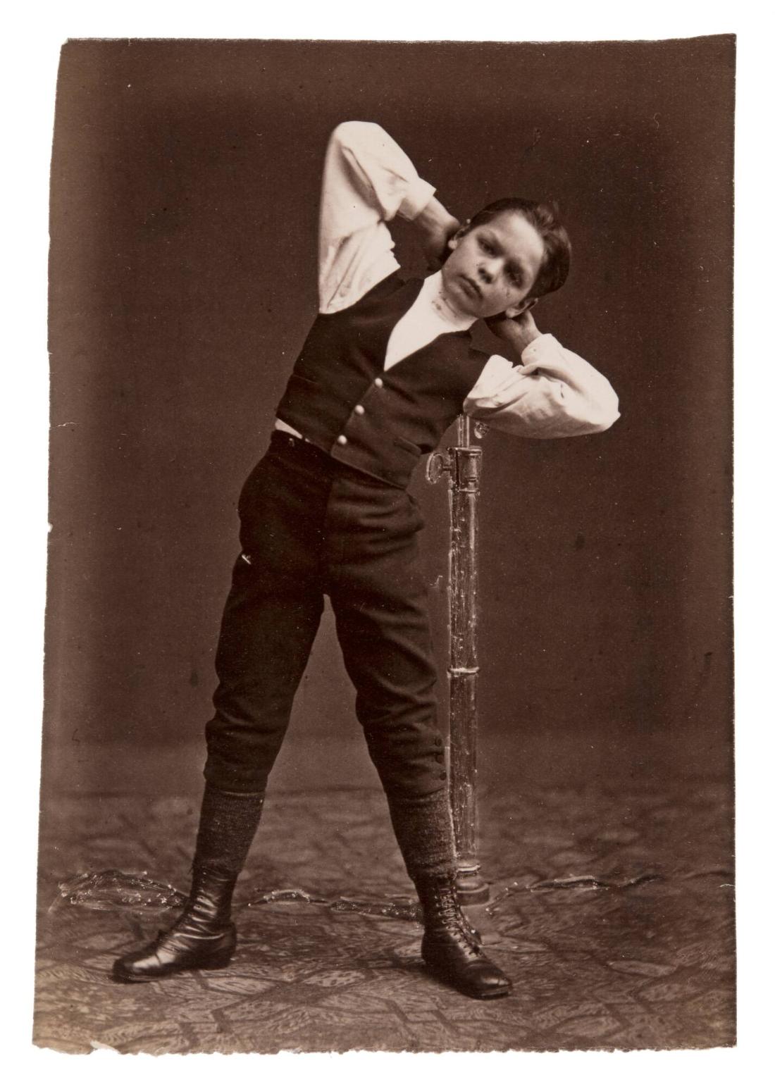 Titel saknas. Ur serien Gymnastik