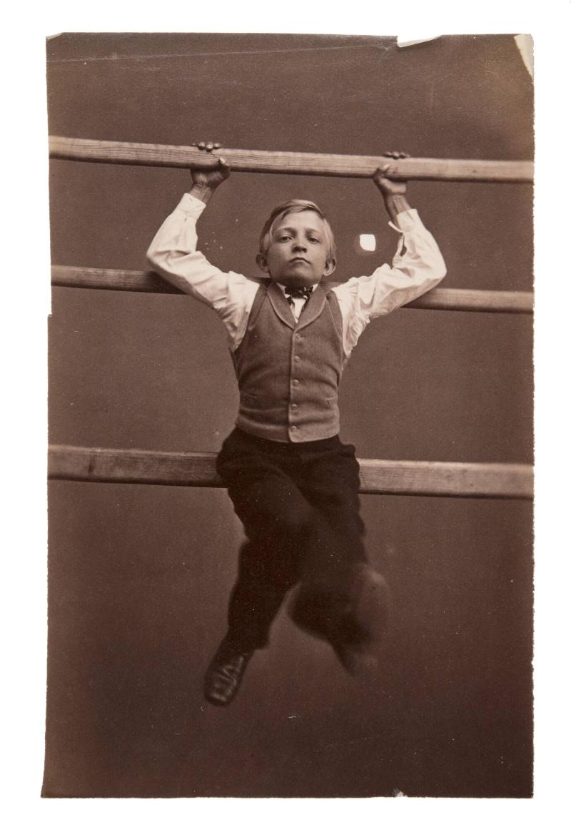 Titel saknas. Ur serien Gymnastik