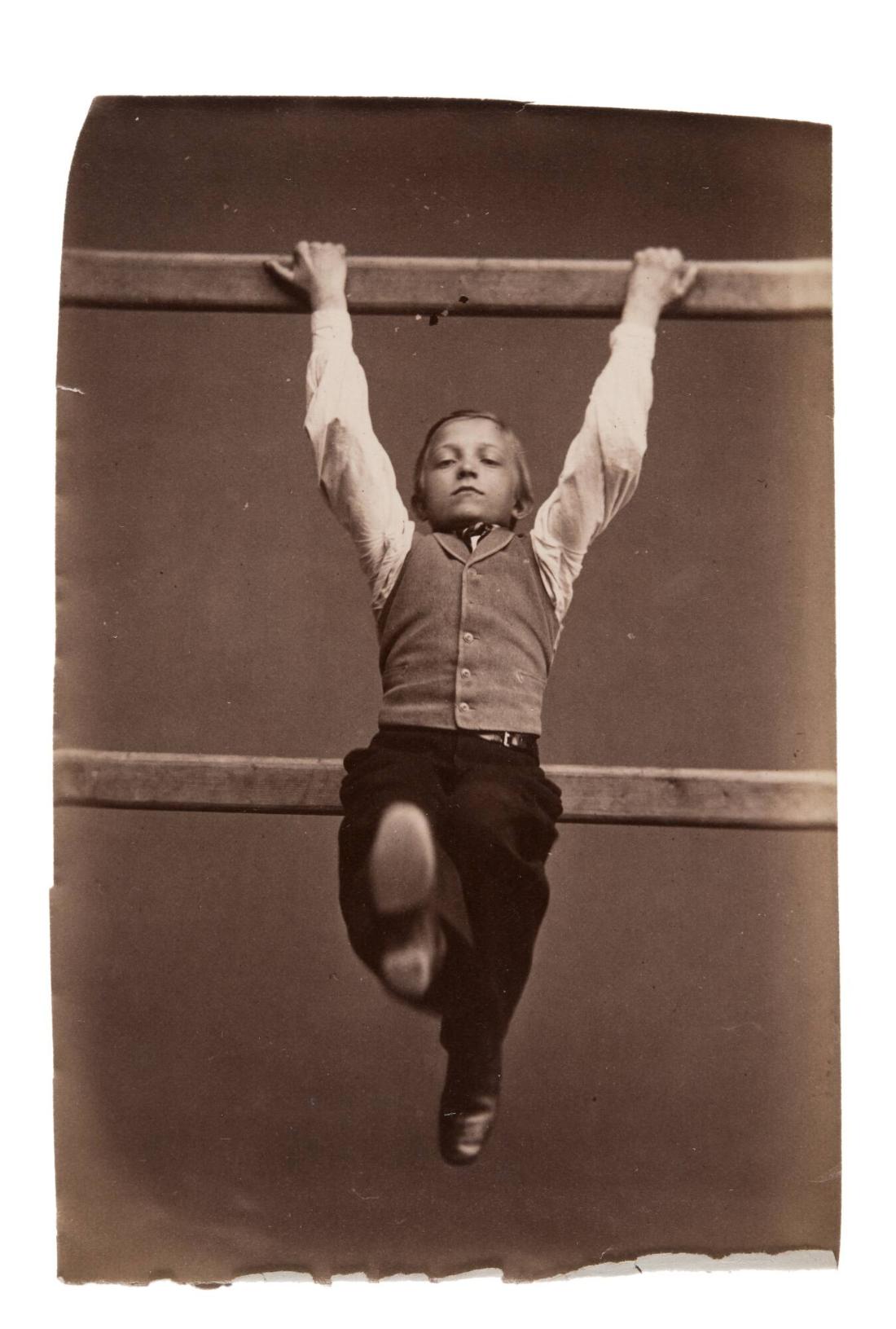 Titel saknas. Ur serien Gymnastik