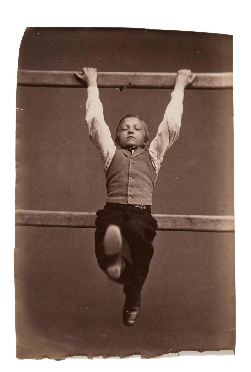 Titel saknas. Ur serien Gymnastik