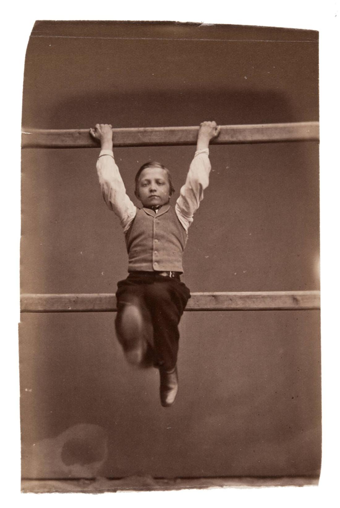 Titel saknas. Ur serien Gymnastik