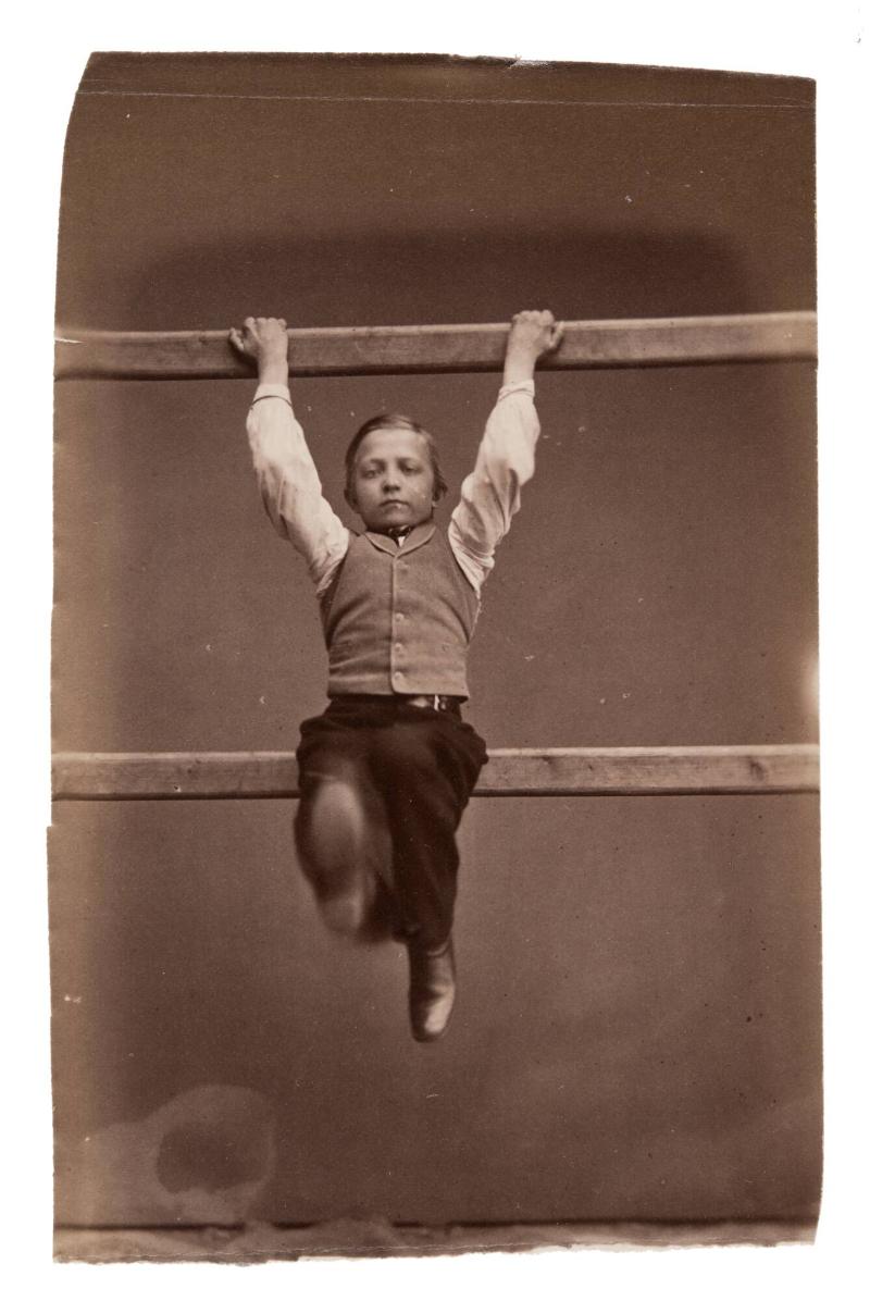 Titel saknas. Ur serien Gymnastik