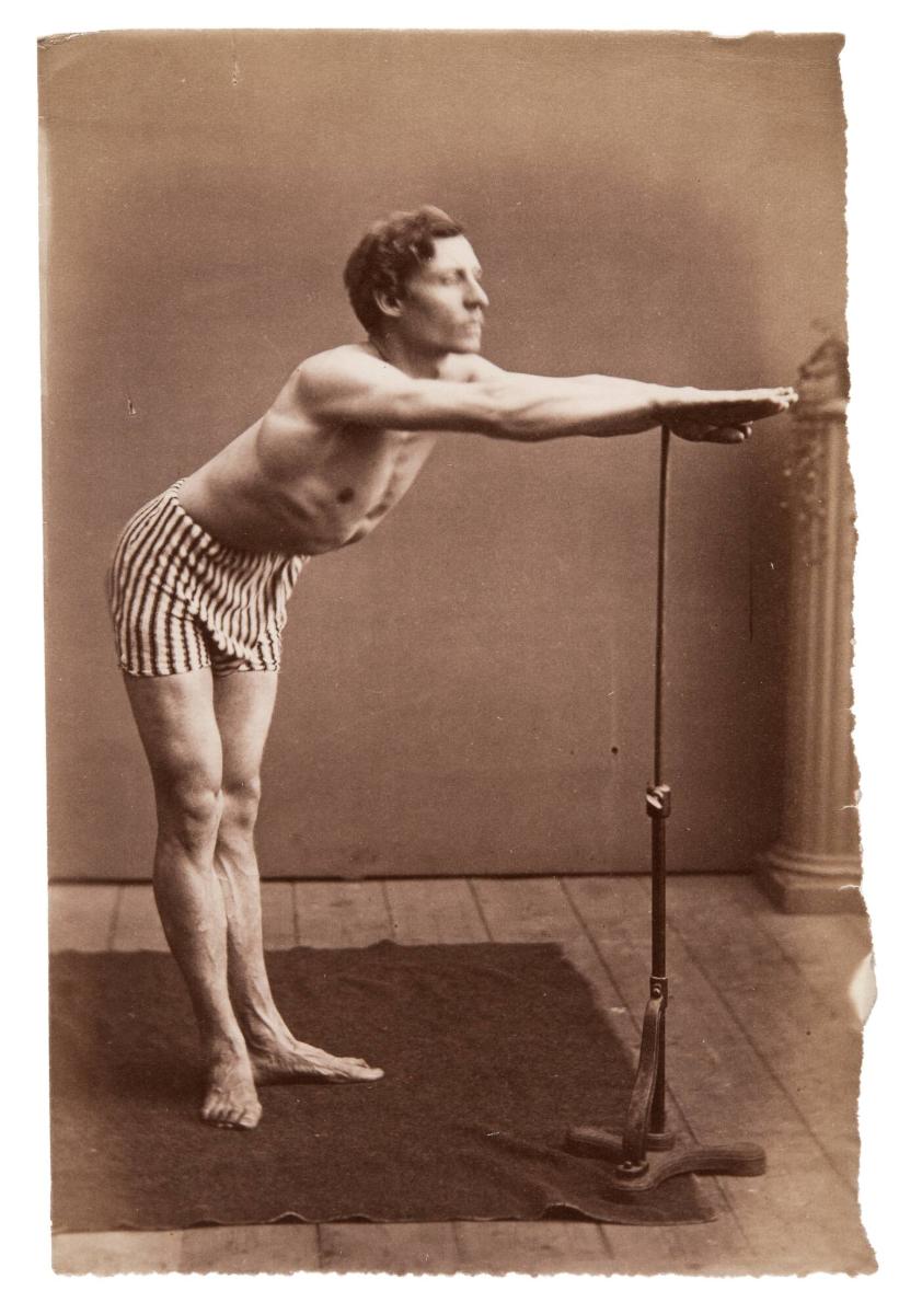 Titel saknas. Ur serien Gymnastik