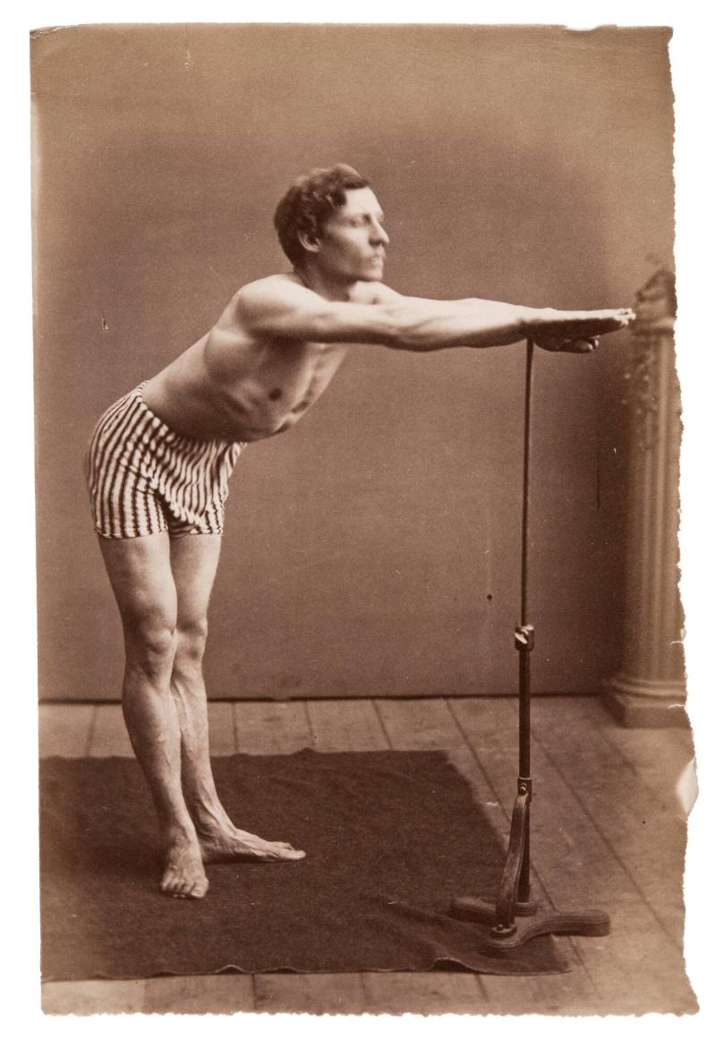 Titel saknas. Ur serien Gymnastik