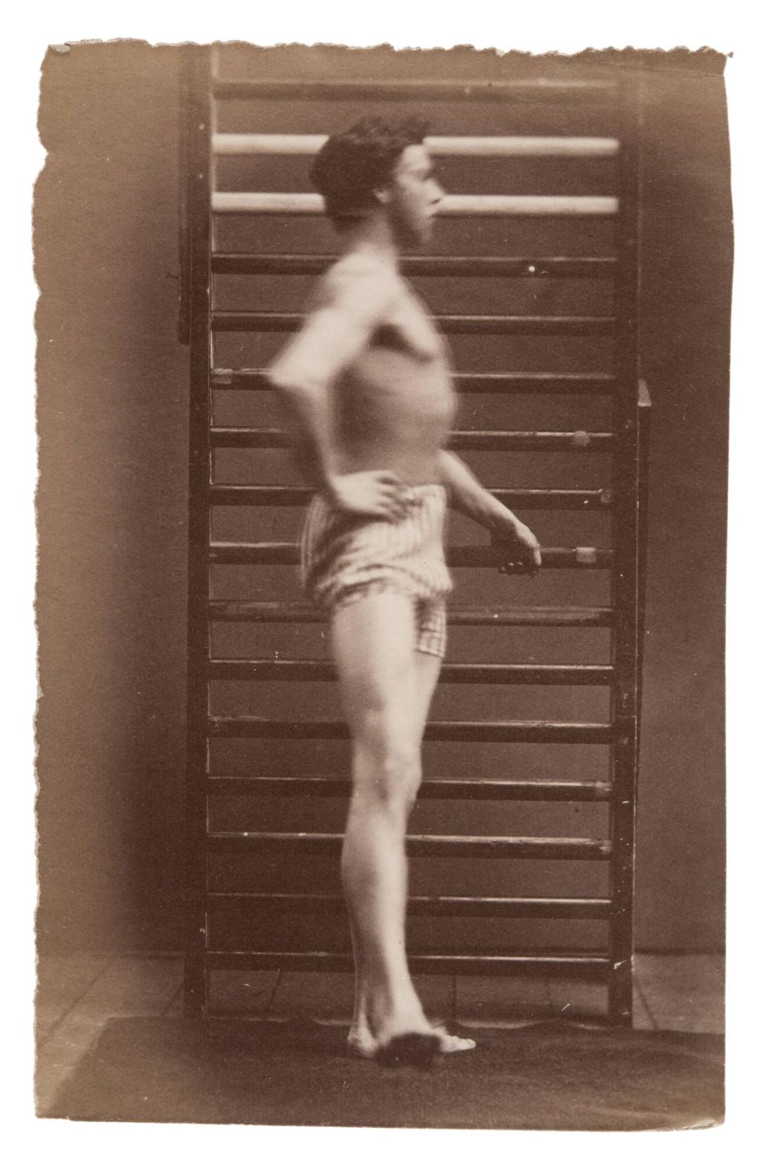 Titel saknas. Ur serien Gymnastik