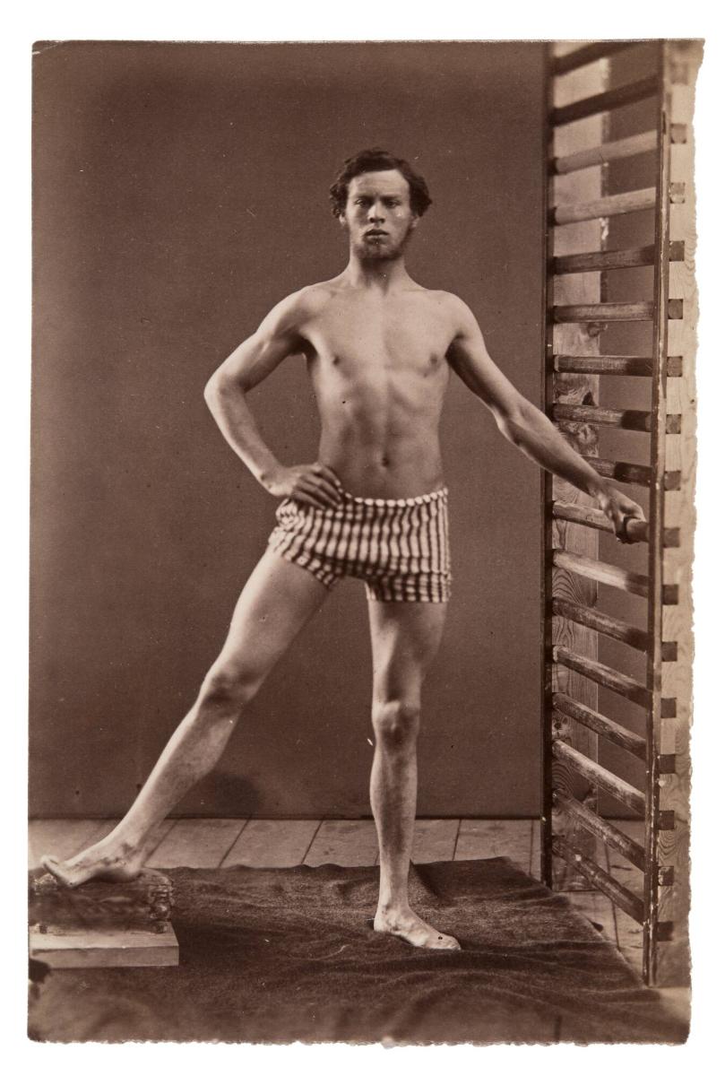 Titel saknas. Ur serien Gymnastik