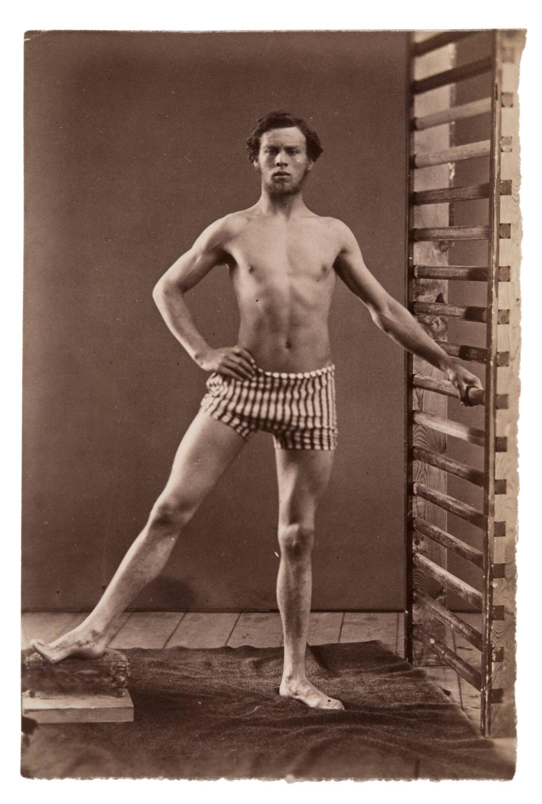 Titel saknas. Ur serien Gymnastik