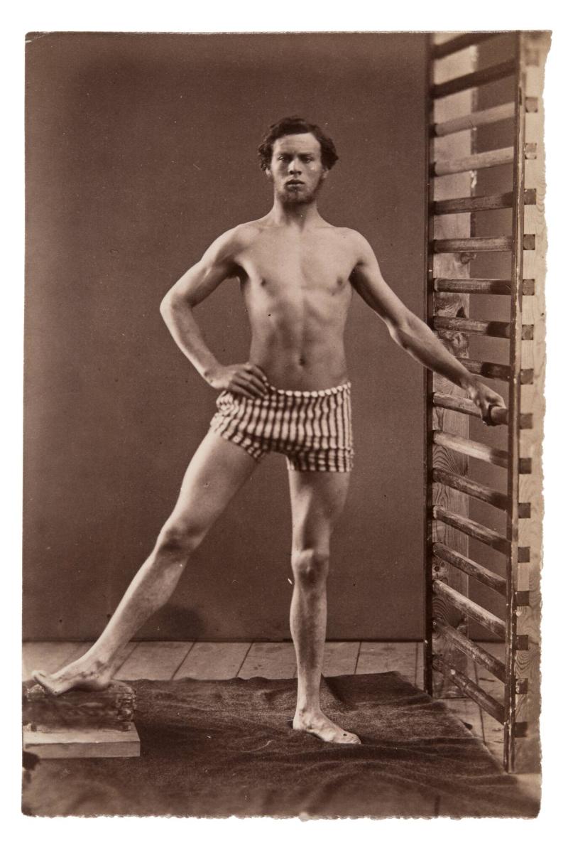 Titel saknas. Ur serien Gymnastik