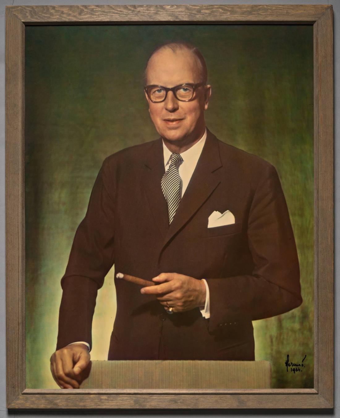Envoyé Kurt-Allan Belfrage. Ur serien "Kända Svenskar"