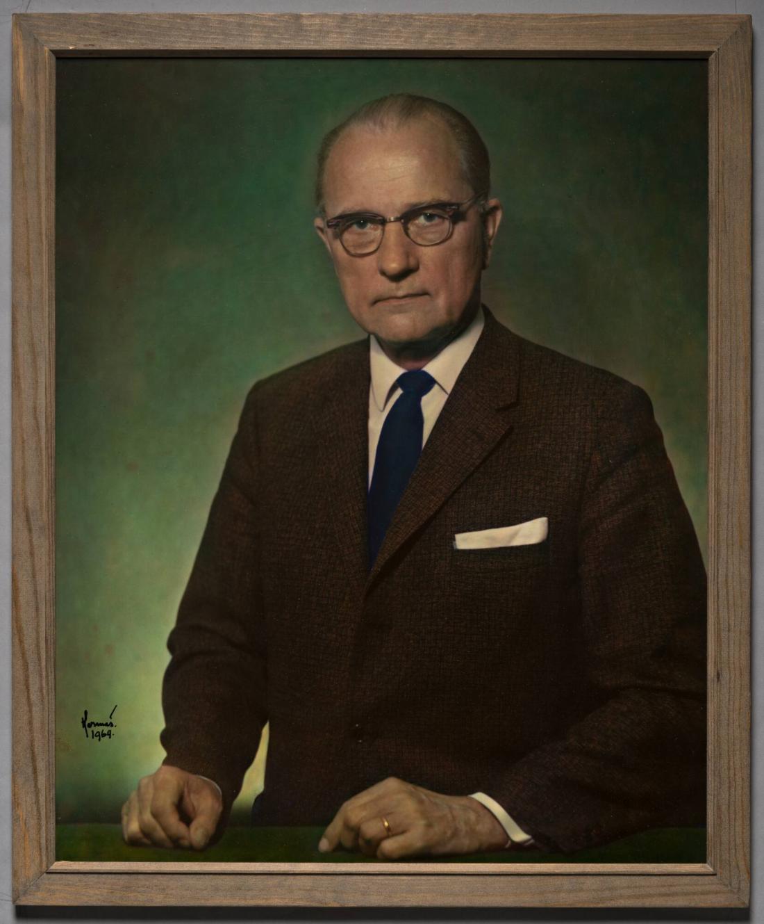 Envoyé Arne Sören Lundberg. Ur serien "Kända Svenskar"