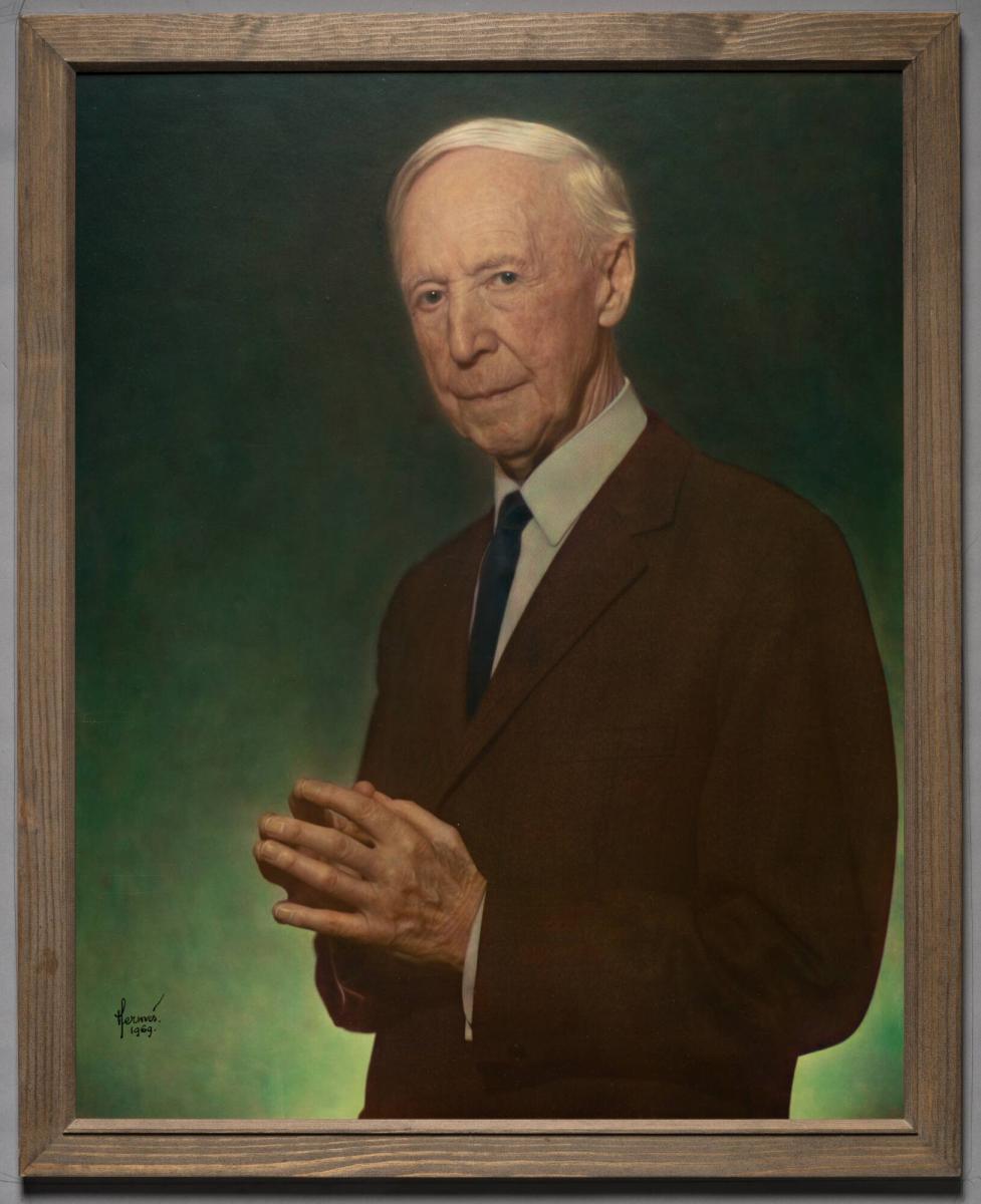 Finansminister Ernst Wigforss. Ur serien "Kända Svenskar"