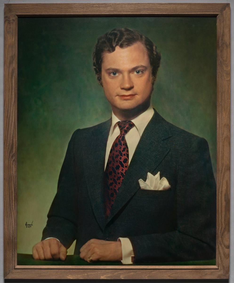 Kronprins Carl Gustaf. Ur serien "Kända Svenskar"