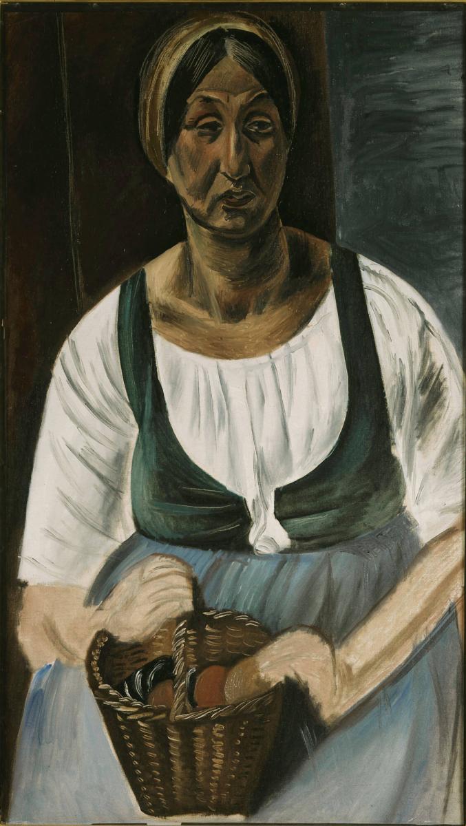 Femme à la corbeille