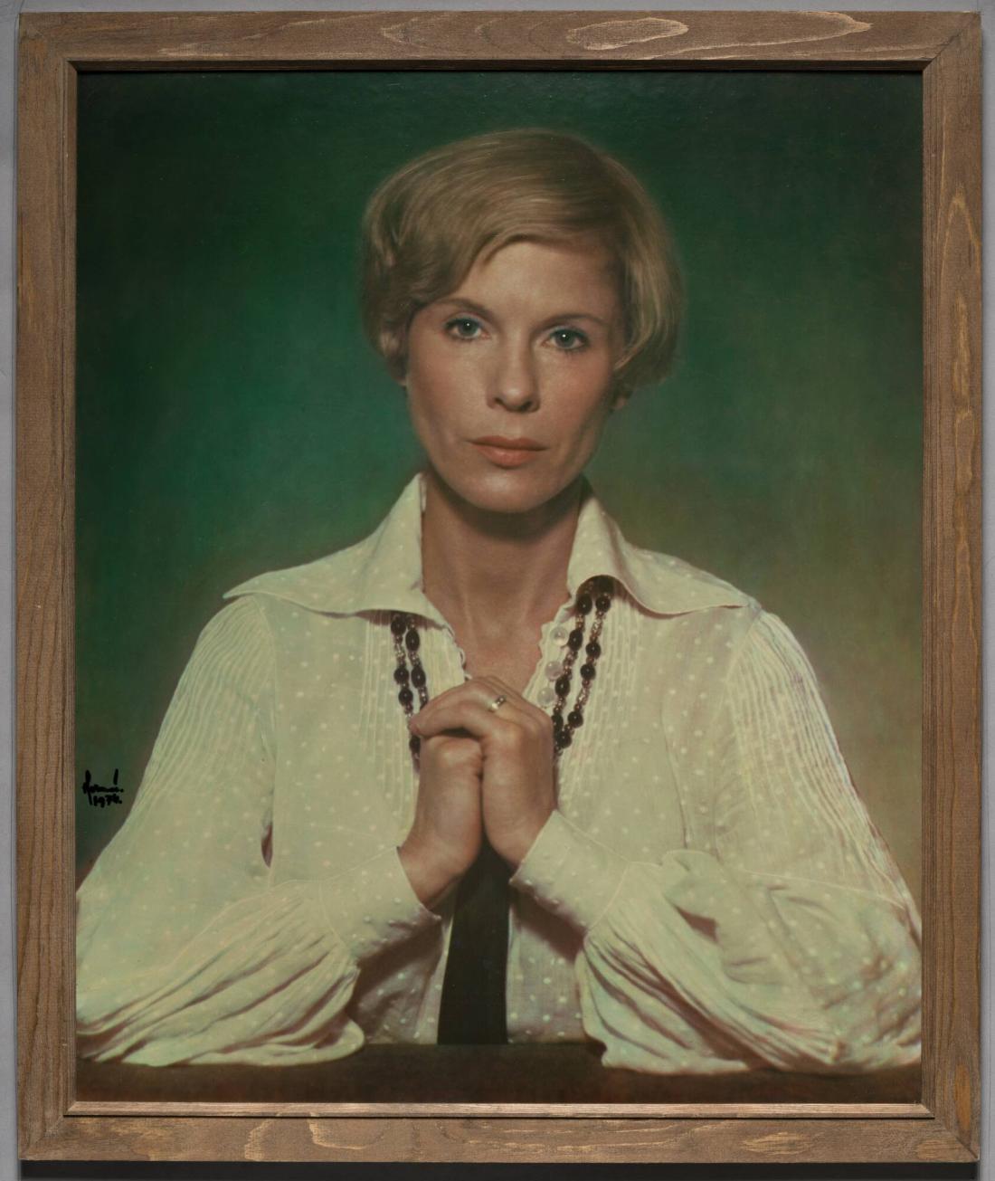 Skådespelerskan Bibi Andersson. Ur serien "Kända Svenskar"