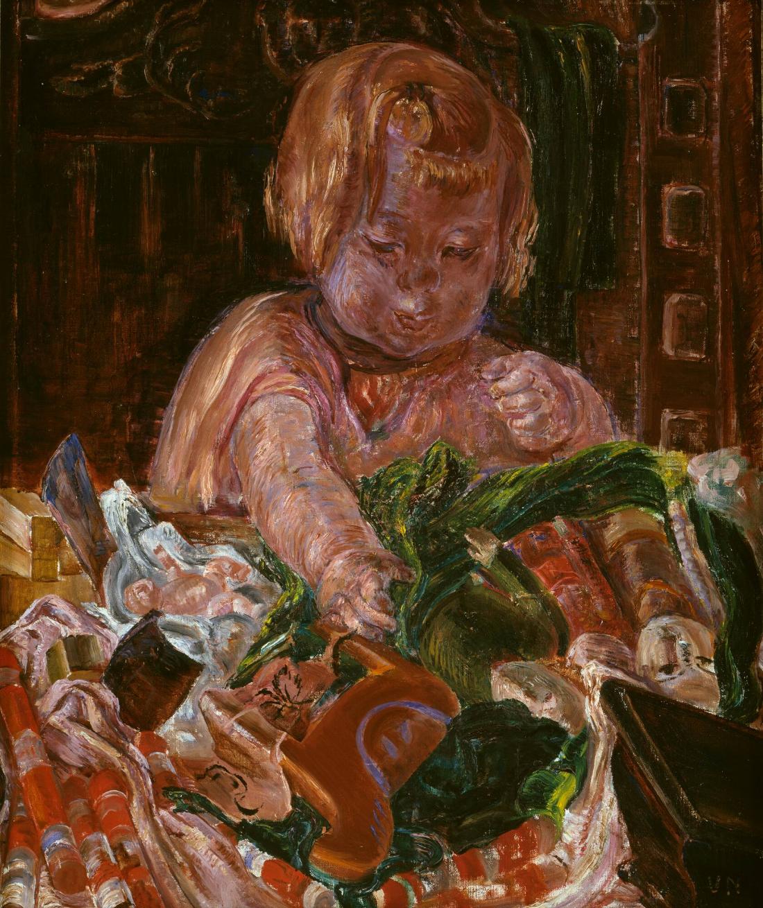 Lillan med leksakerna