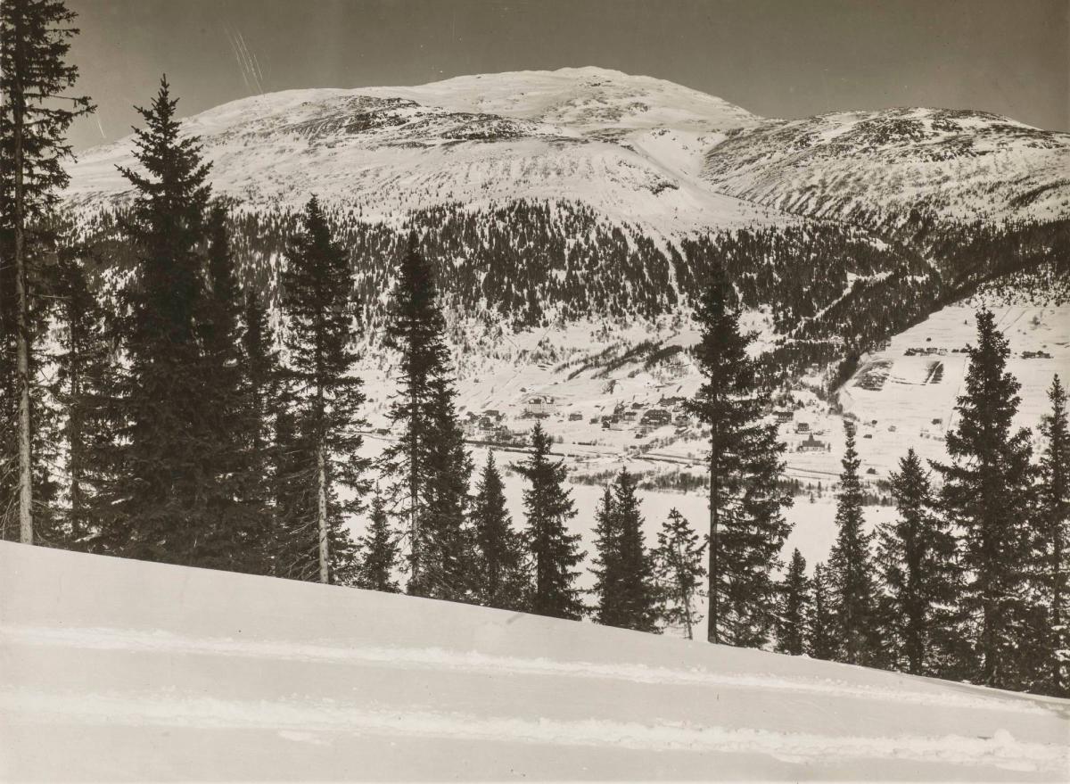 Åre sett från Renfjället