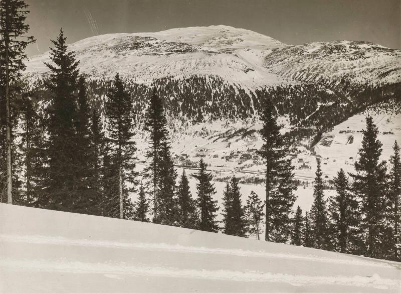 Åre sett från Renfjället