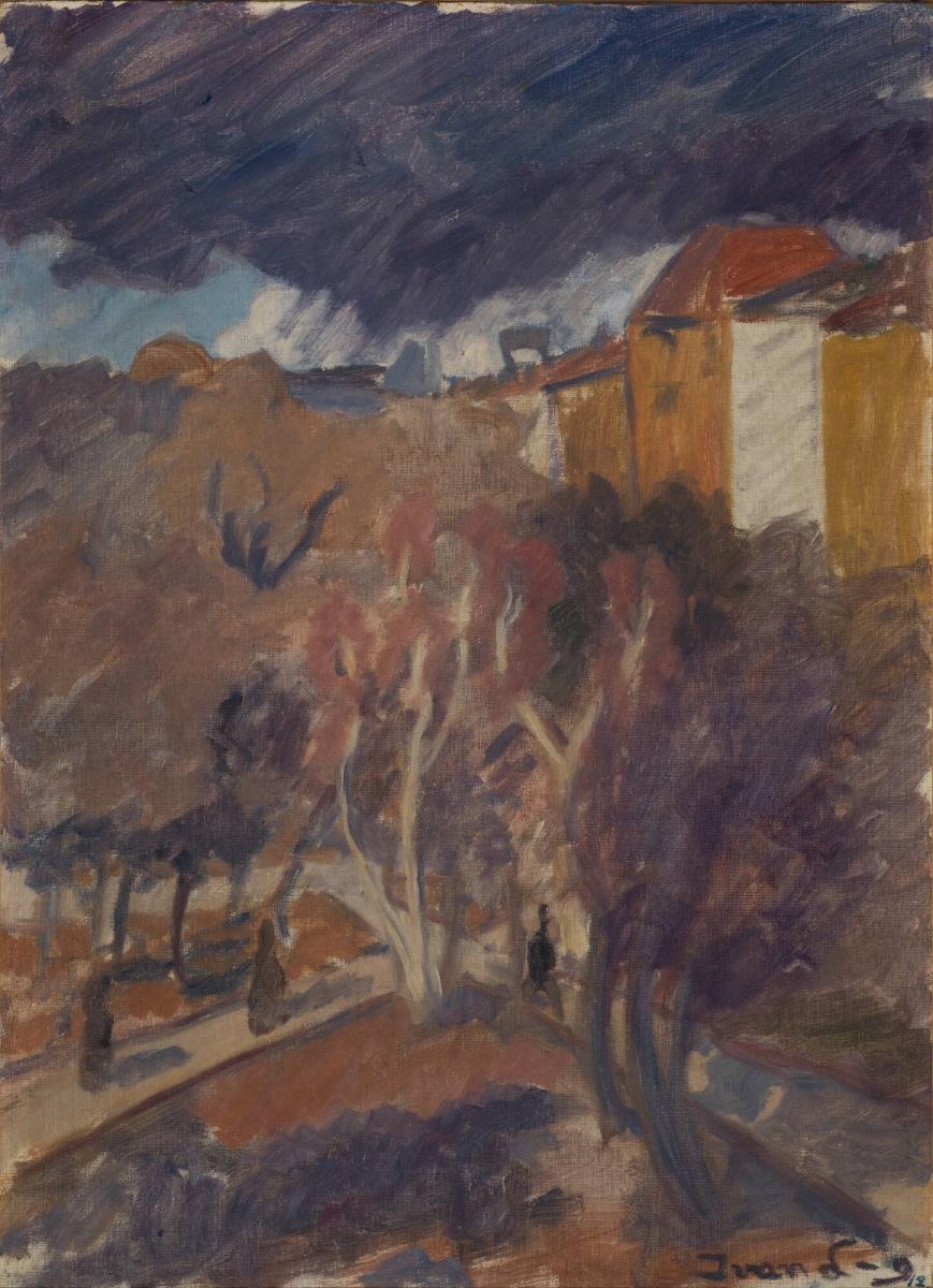 Utsikt över Humlegården