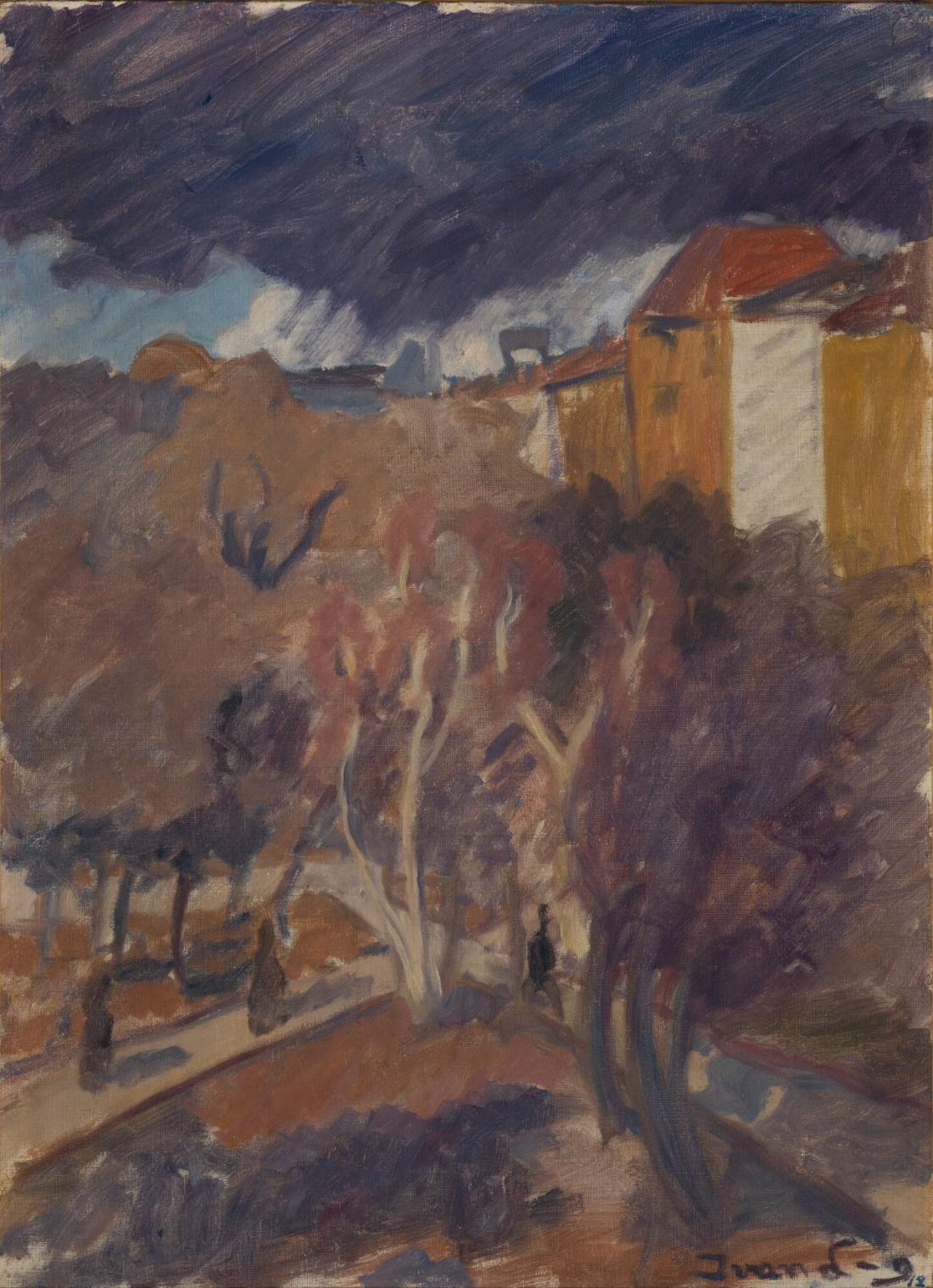 Utsikt över Humlegården