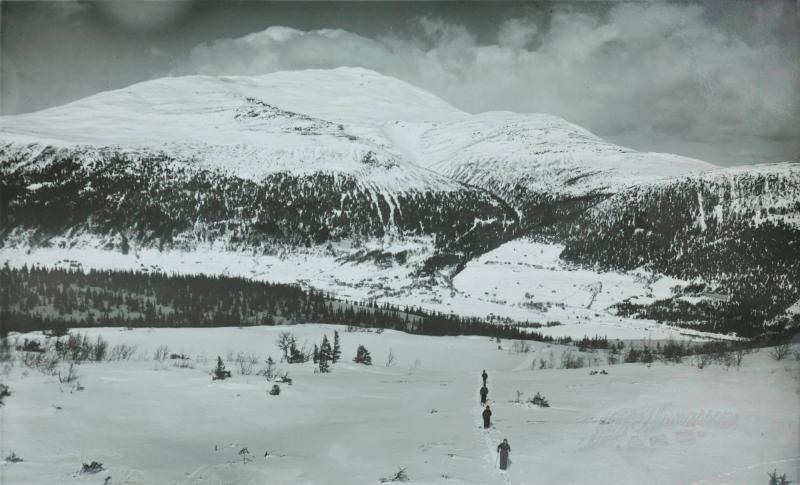 Åreskutan sedd från Renfjället