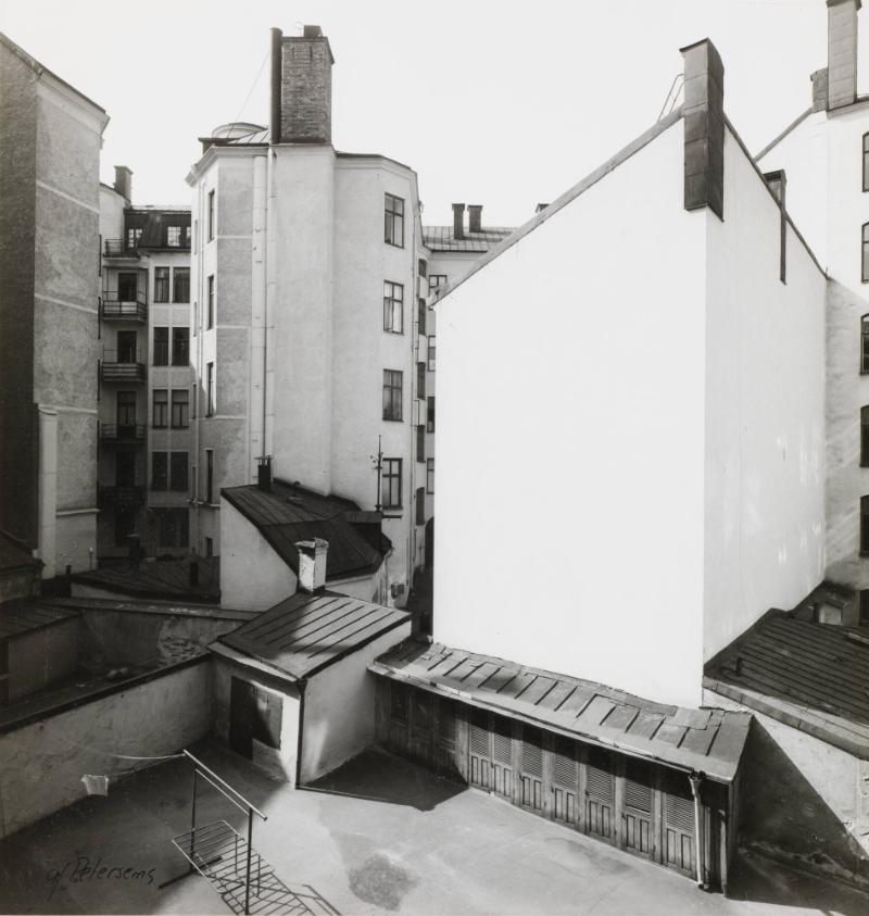 Gårdsinteriör Narvavägen 4, Stockholm