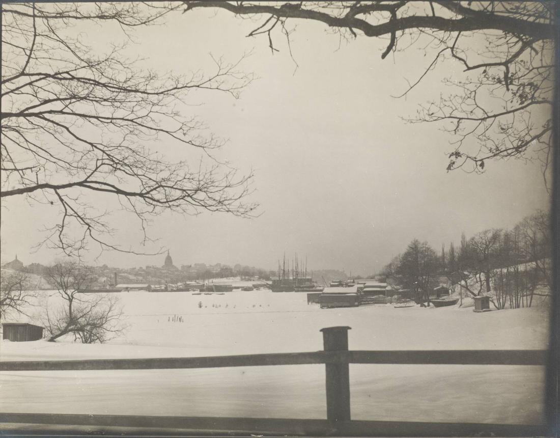 Stockholm. Utsikt från Djurgården vid Waldemarsudde