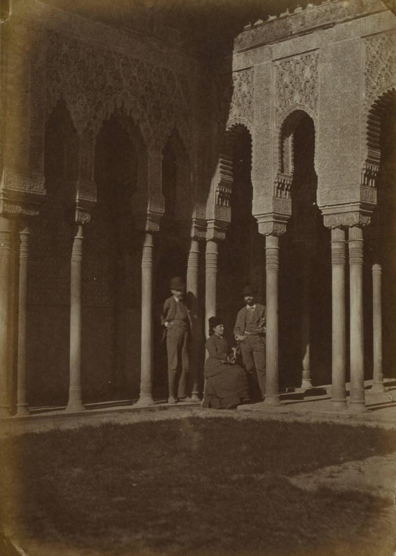 Alhambra. Lejongården. Schwartz, Krøyer och Calla
