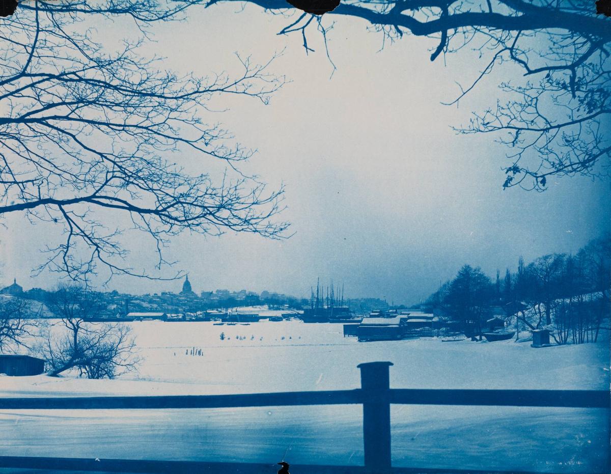 Stockholm. Stadsgården och Beckholmen från Waldemarsudde
