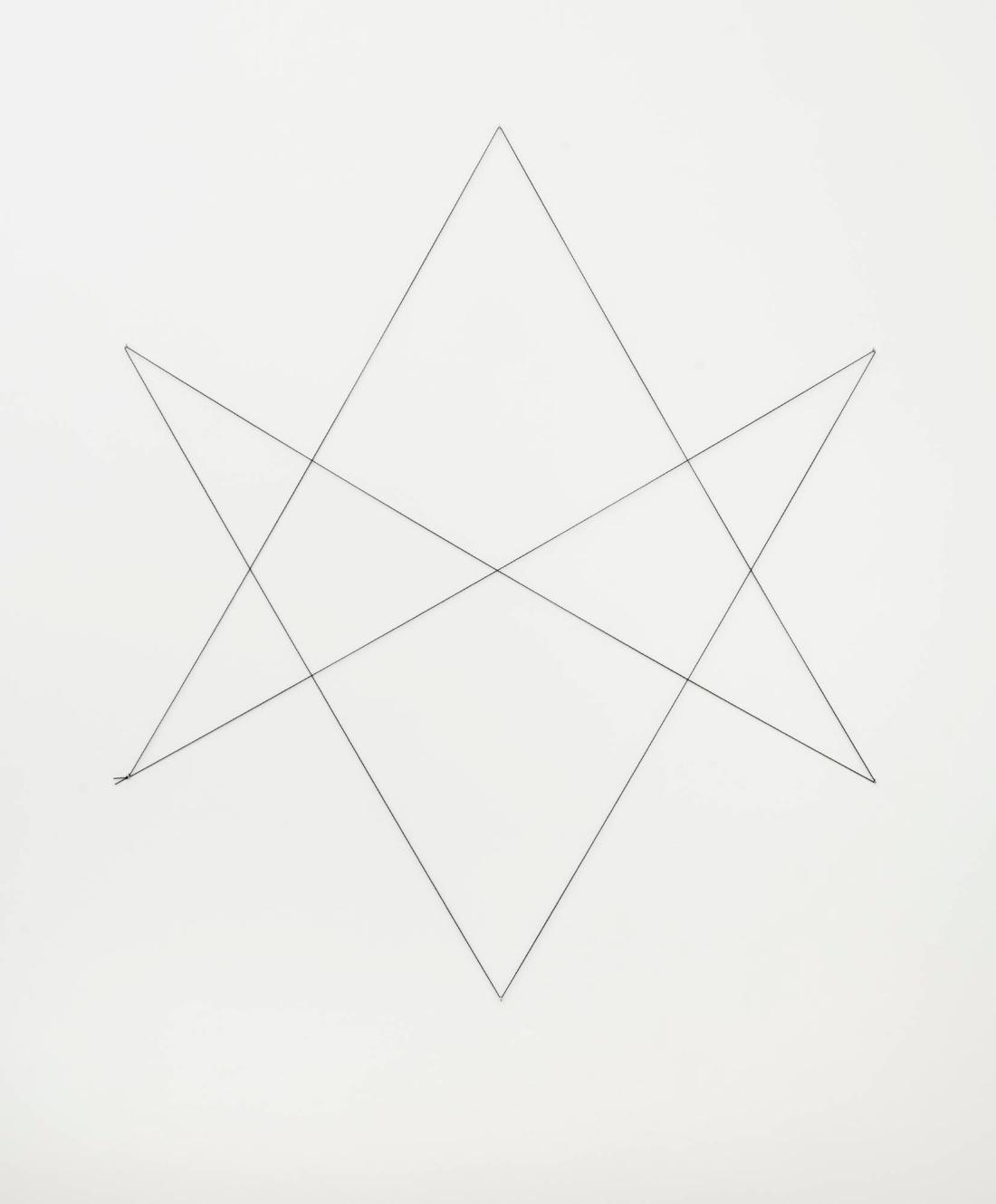 Untitled (Unicursal Hexagram String Mandala)