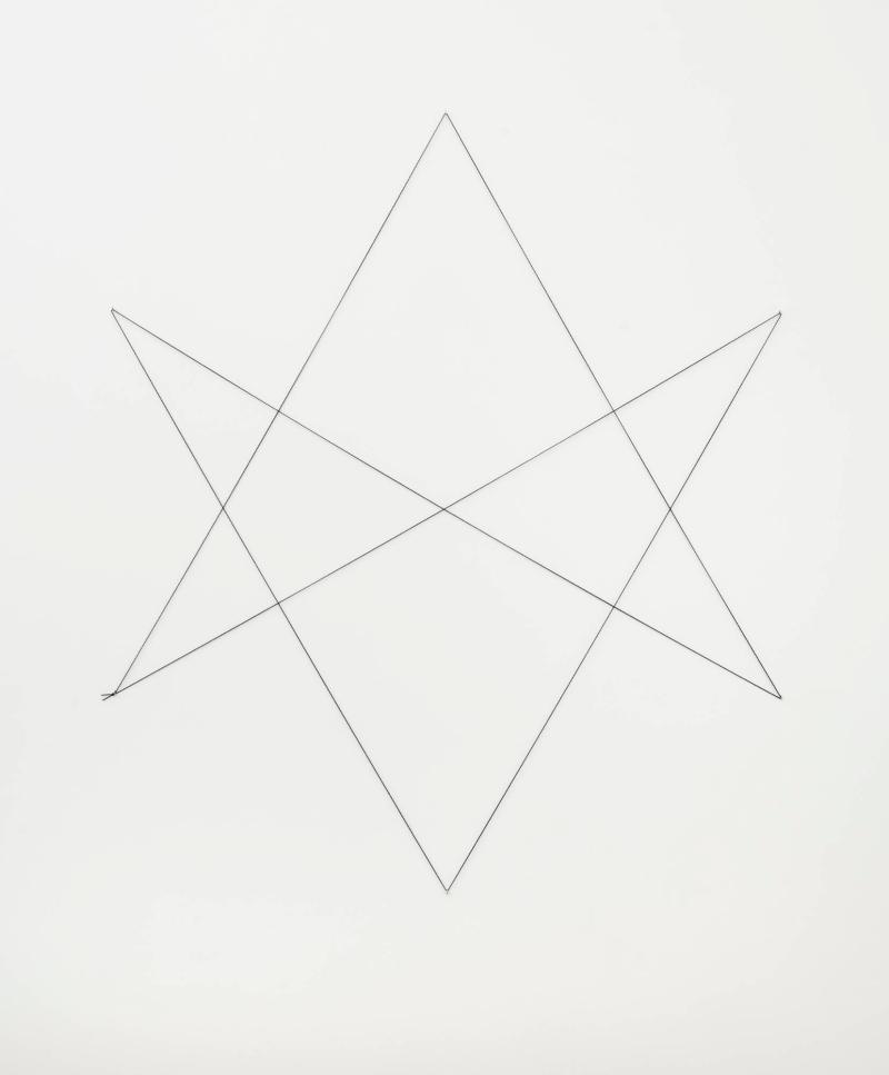 Untitled (Unicursal Hexagram String Mandala)