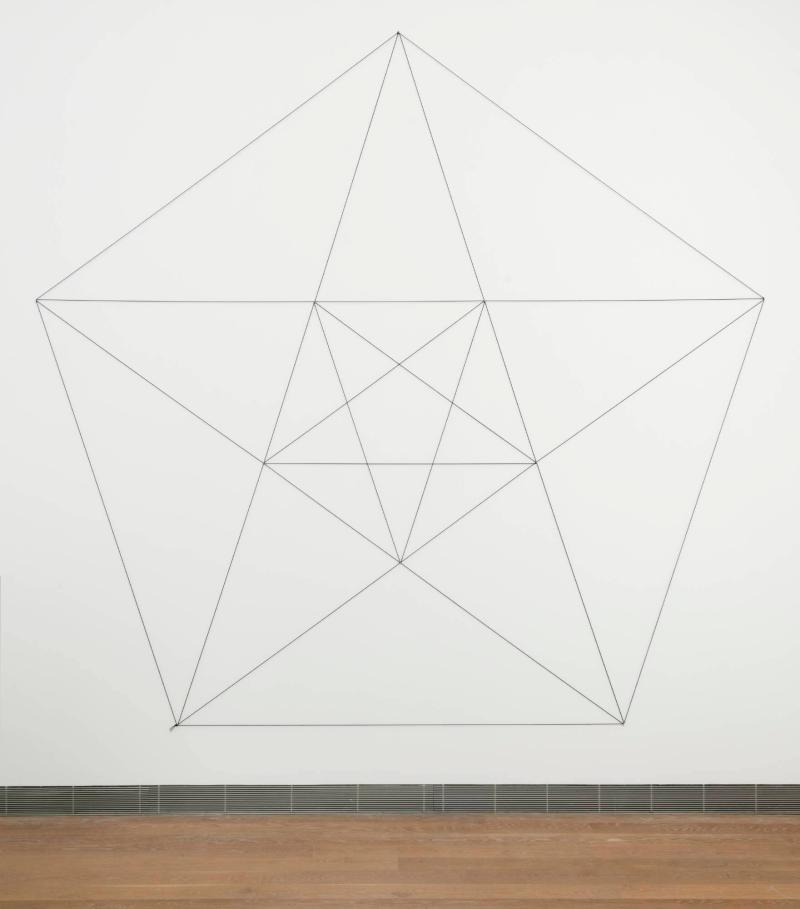 Untitled (Pentagram String Mandala)