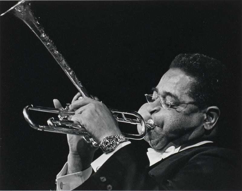 Dizzy Gillespie. Konserthuset, Stockholm 19 november 1965