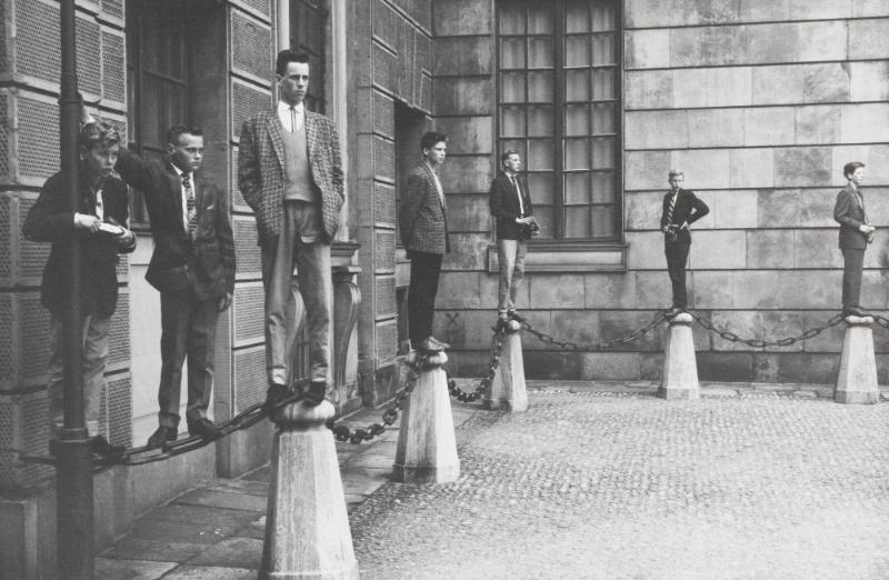 Vaktavlösning på Slottet