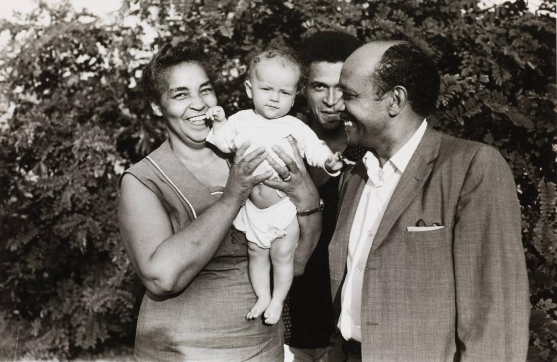 Milford, Conn. Beulat, Danyl, John Clegg and Krissy. Summer 1965. From the Krissy Series