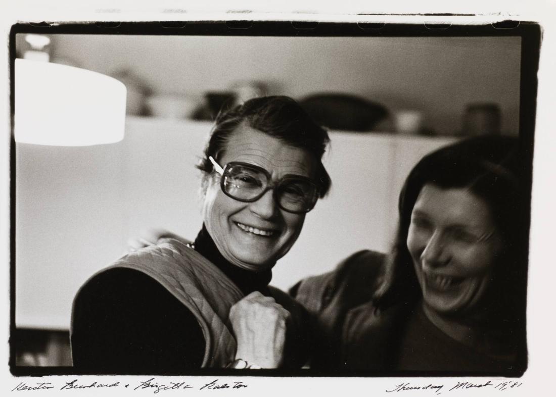 Kerstin Bernhard and Birgitta Ralsten. Thursday, March 19, 1981