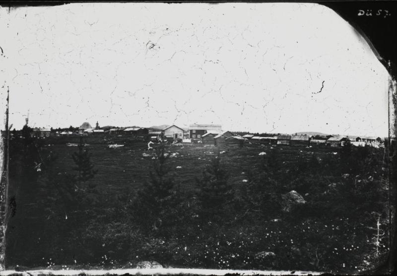 Utsikt mot Jokkmokks kyrkby