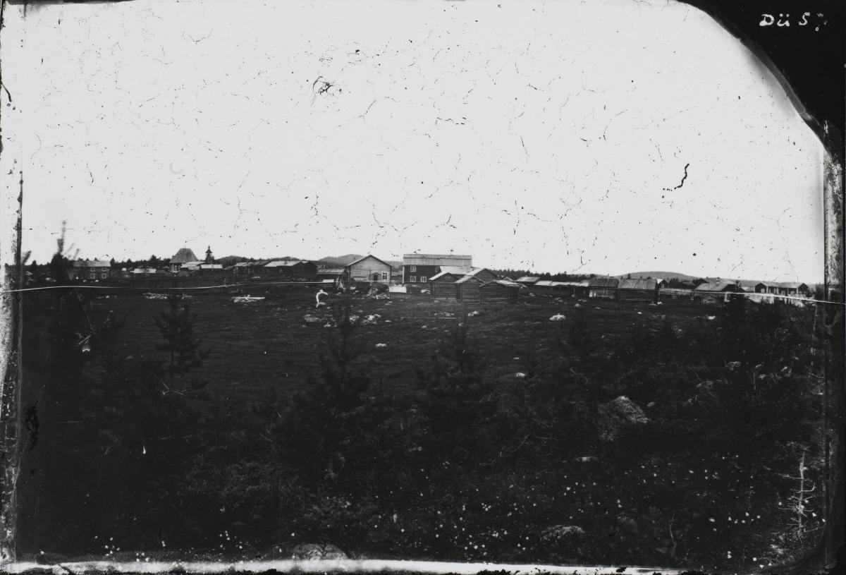 Utsikt mot Jokkmokks kyrkby