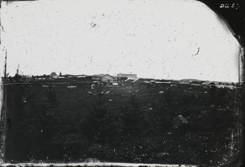 Utsikt mot Jokkmokks kyrkby