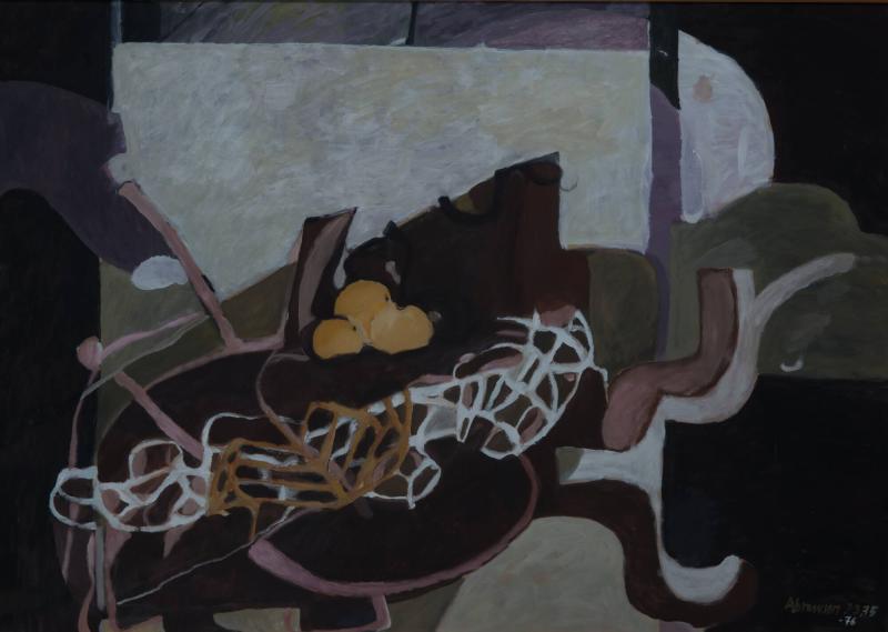 Ovalt bord