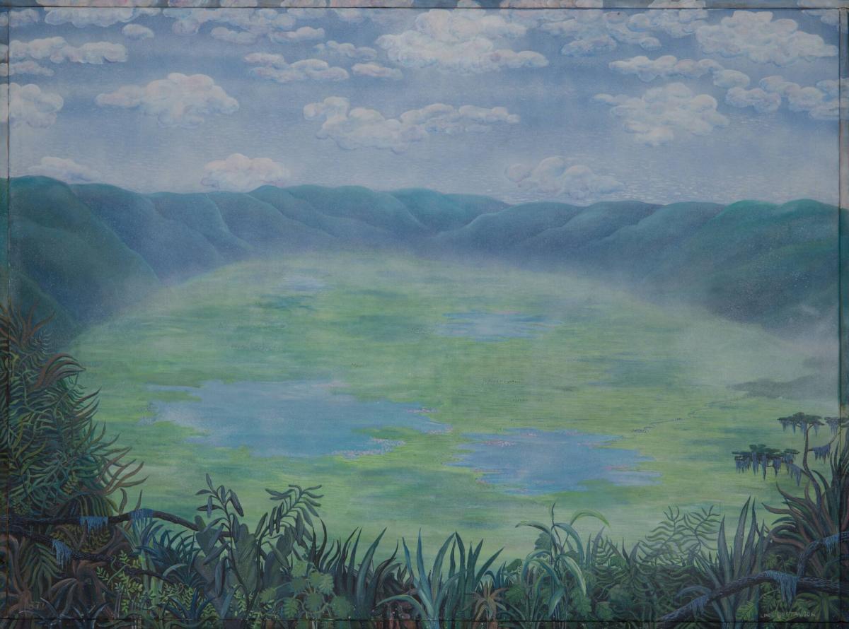 En slocknad jättevulkan - Ngorongoro - världens största krater