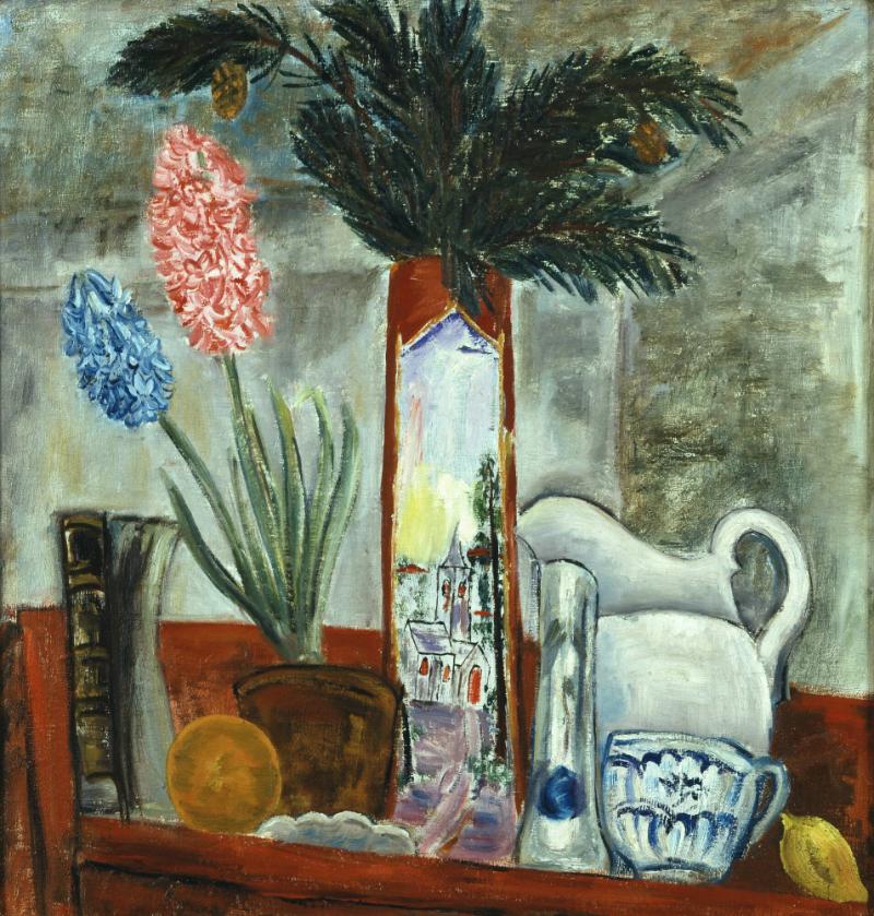 Stilleben med hyacinter