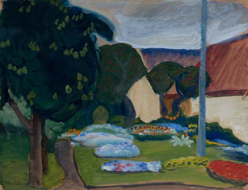 Landskap. Motiv från Samsö