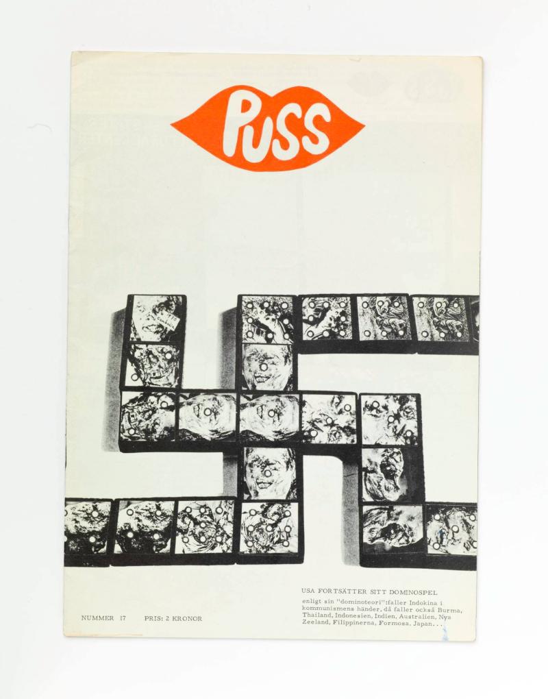 Omslag till tidskriften PUSS,  nr 17 1969