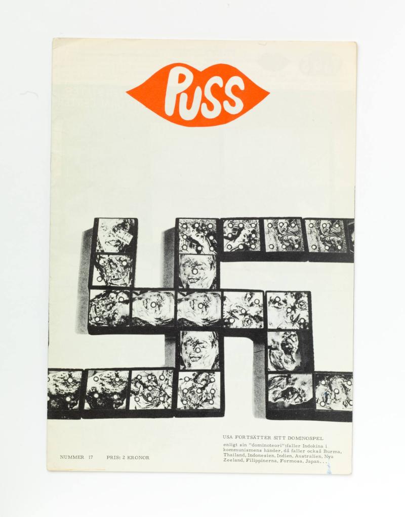 Omslag till tidskriften PUSS,  nr 17 1969